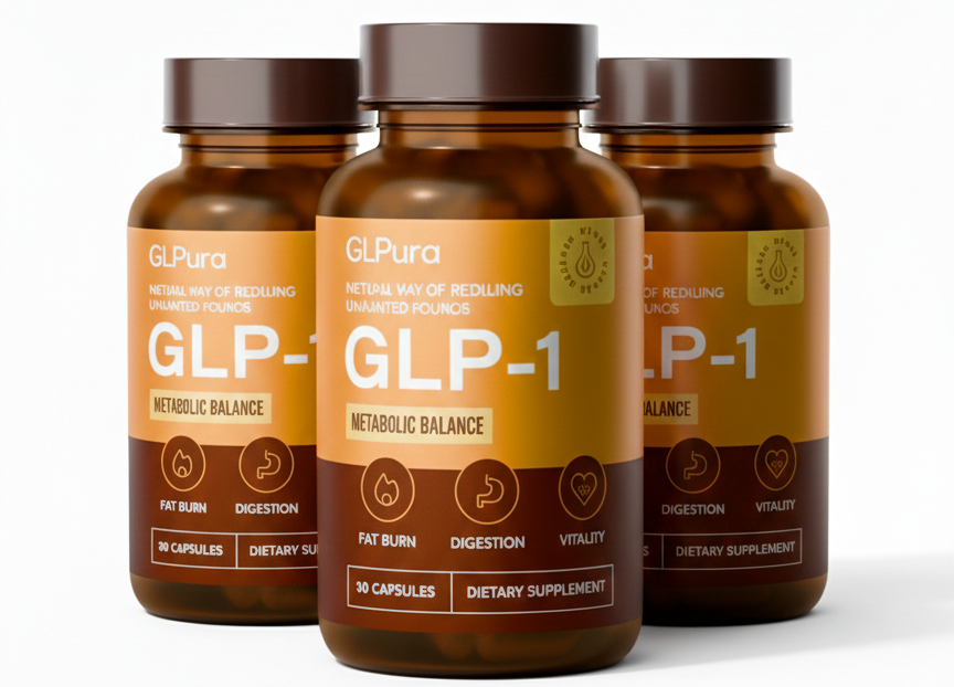 GLPura Kapseln Produktbild - Pflanzenbasiertes Nahrungsergänzungsmittel